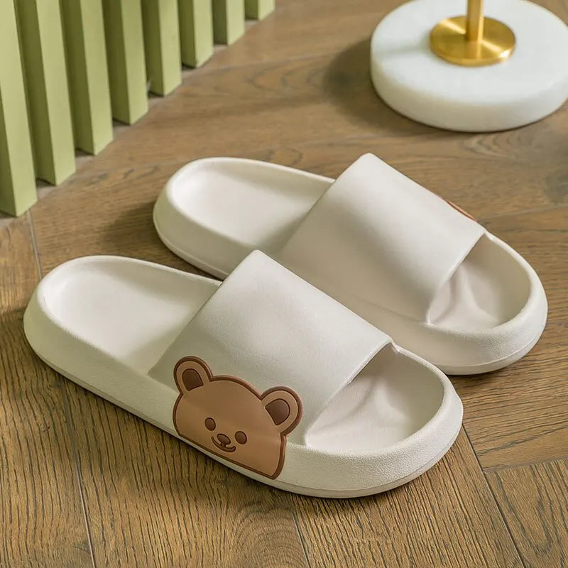 Slides Cute Bear Cartoon