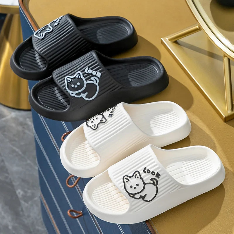 Slides Non-Slip Home Bear Cartoon