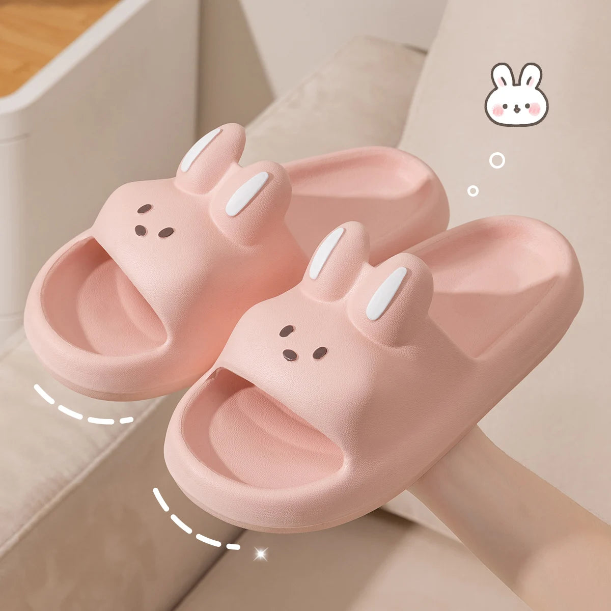 Pillow Rabbit Slides UltraSoft
