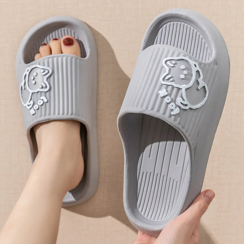 Slides Non-Slip Home Bear Cartoon