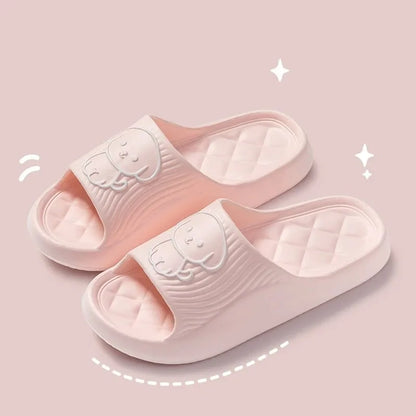 Cute Puppy Cartoon Slides Cloud Cushion