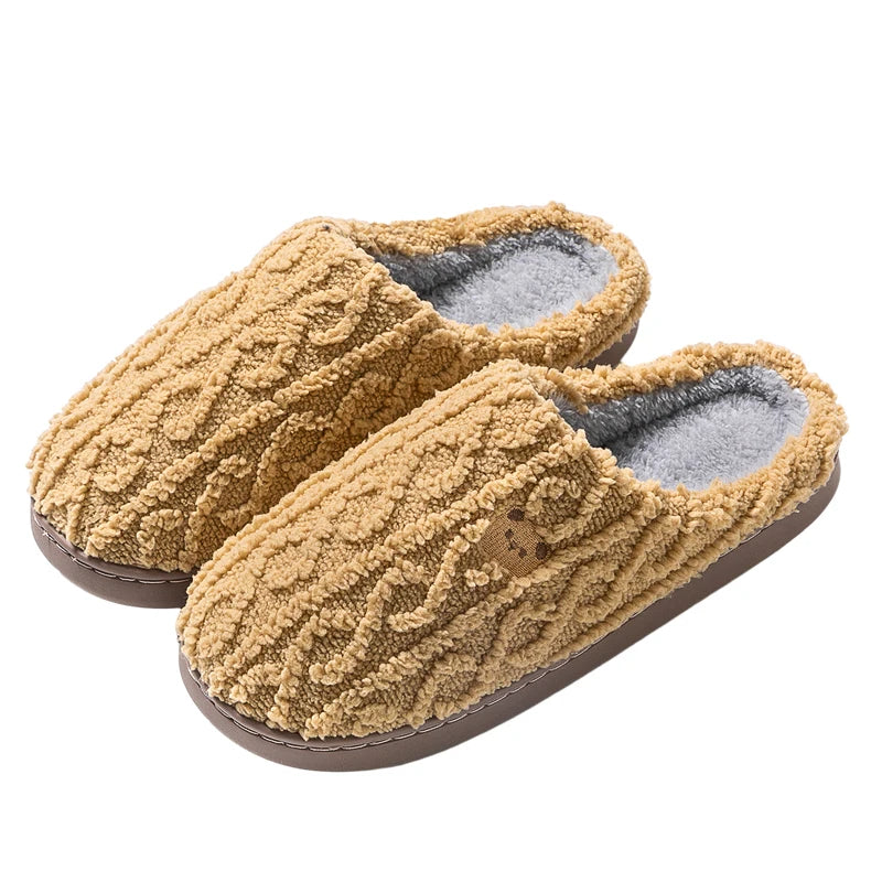Winter Warm Cotton Slippers