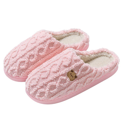 Winter Warm Cotton Slippers