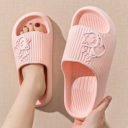 Slides Non-Slip Home Bear Cartoon