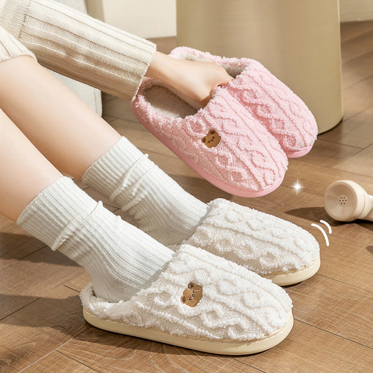 Winter Warm Cotton Slippers