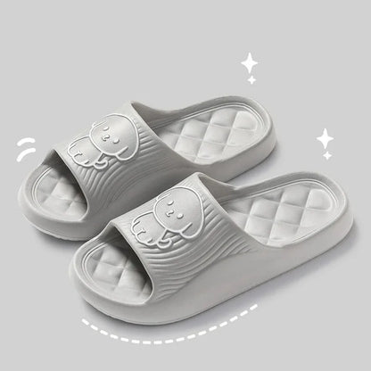 Cute Puppy Cartoon Slides Cloud Cushion