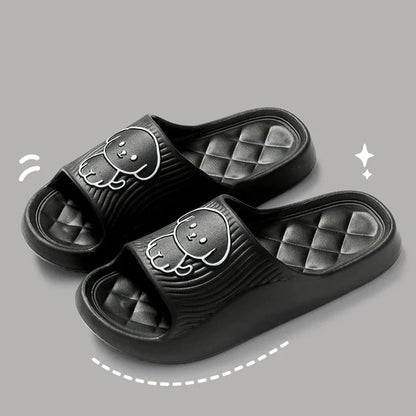 Cute Puppy Cartoon Slides Cloud Cushion