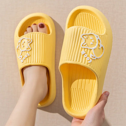 Slides Non-Slip Home Bear Cartoon