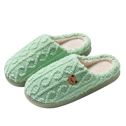Winter Warm Cotton Slippers