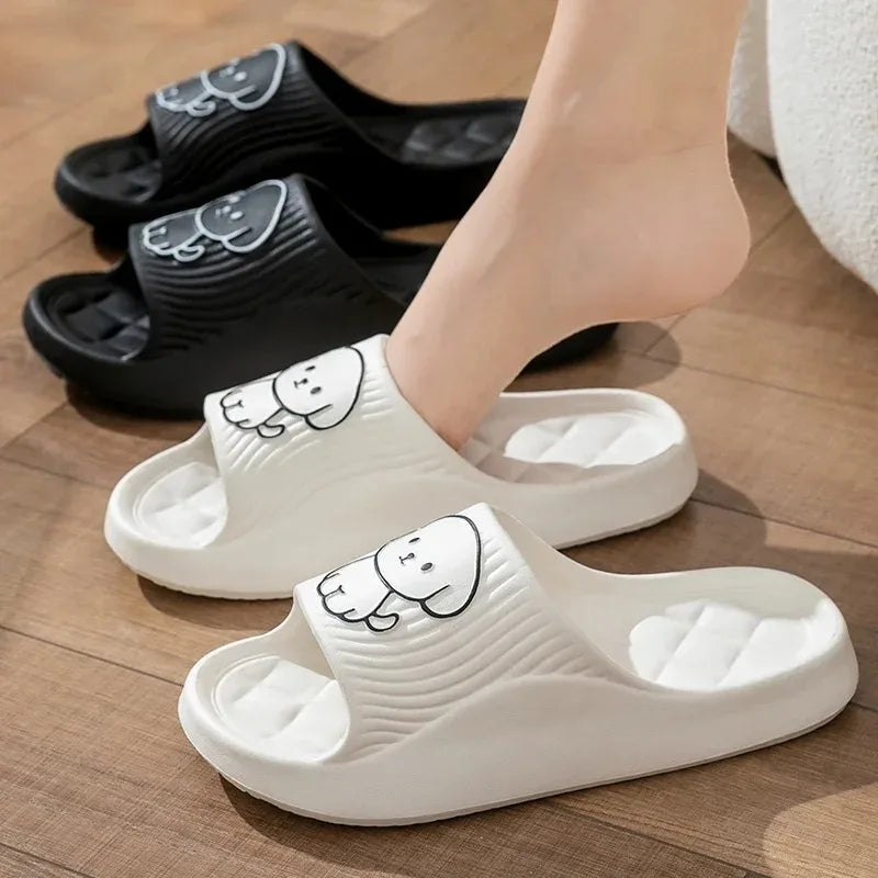 Cute Puppy Cartoon Slides Cloud Cushion