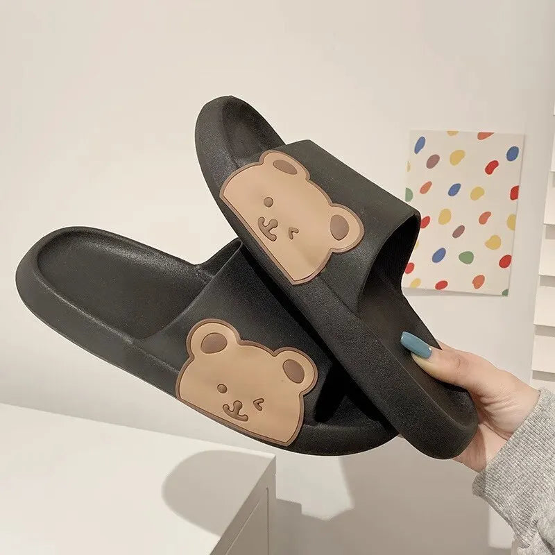 Slides Cute Bear Cartoon