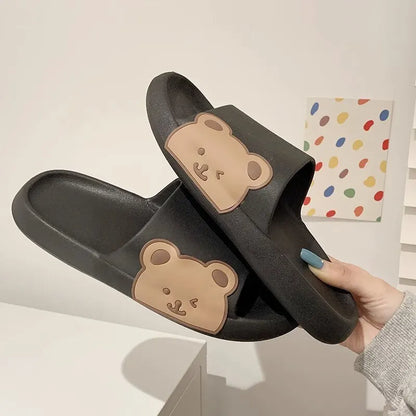 Slides Cute Bear Cartoon