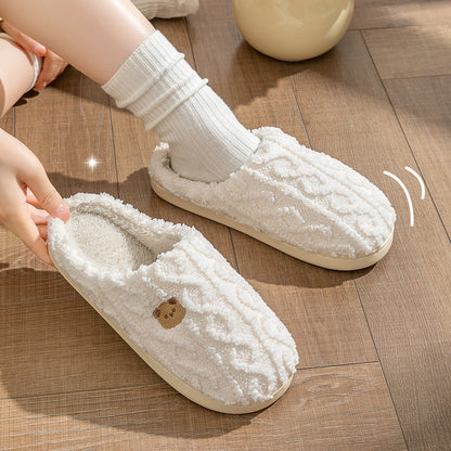 Winter Warm Cotton Slippers