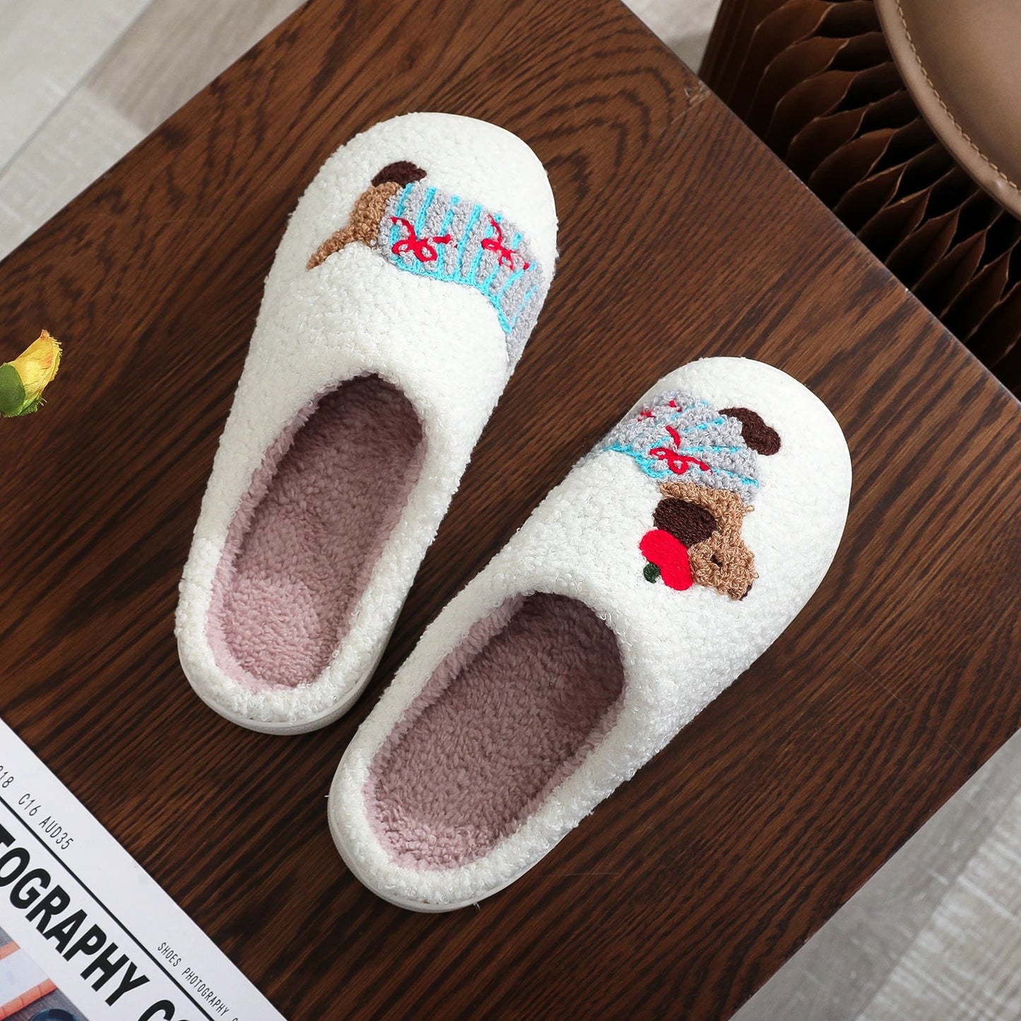 Cute Dachshund Puppy Slippers
